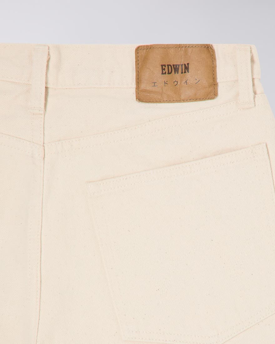 Loose Jeans Natural Rinsed Kurabo Denim