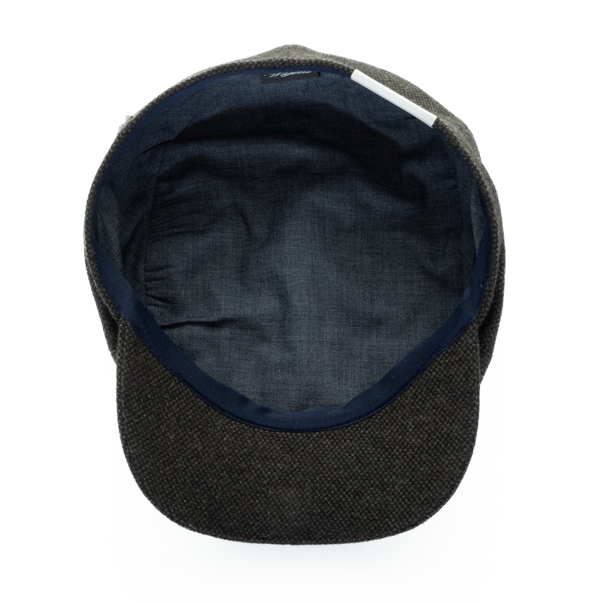 Newsboy Slim Cap Wolle Dunkel Grün