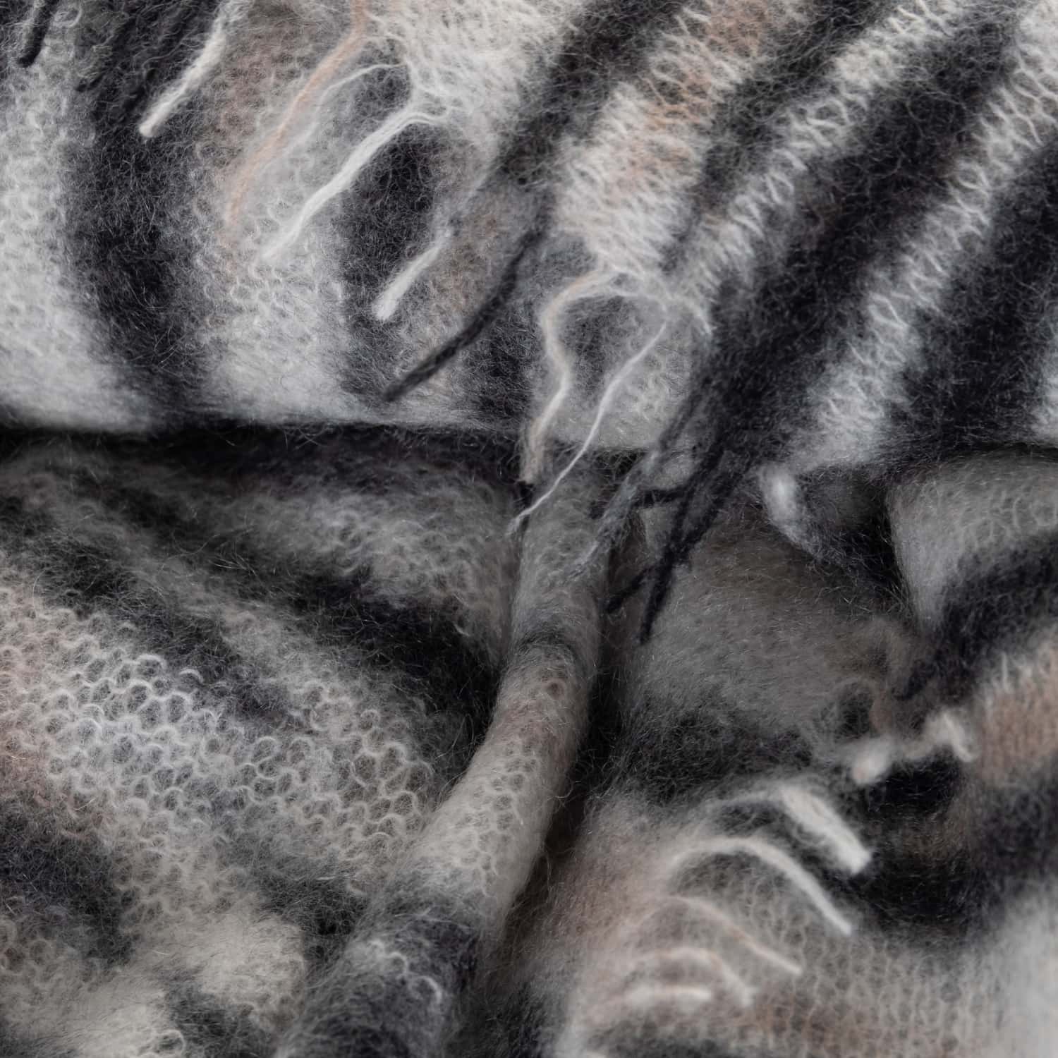 Kaschmirschal Zebra-Muster