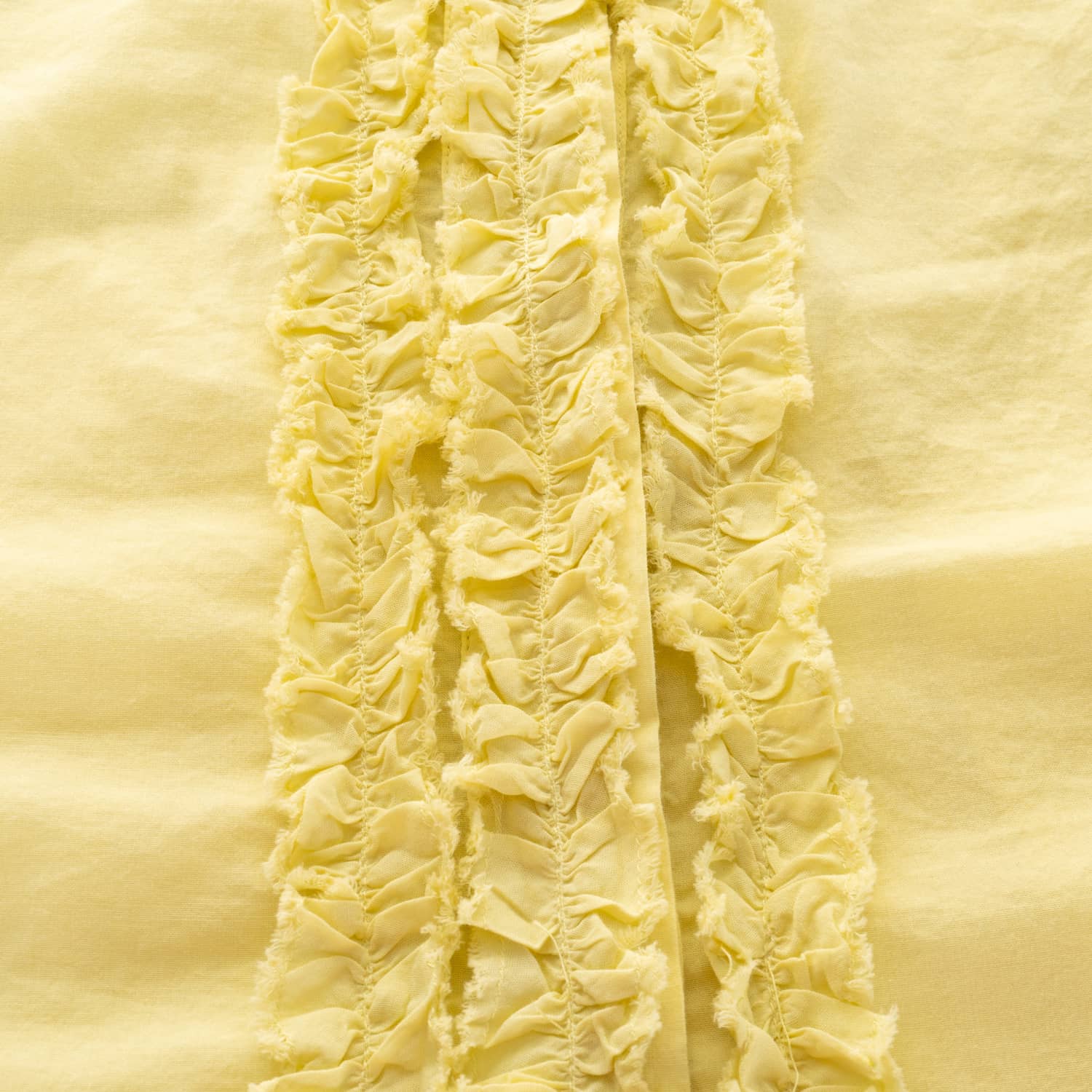 Baumwollbluse Camilla Gelb