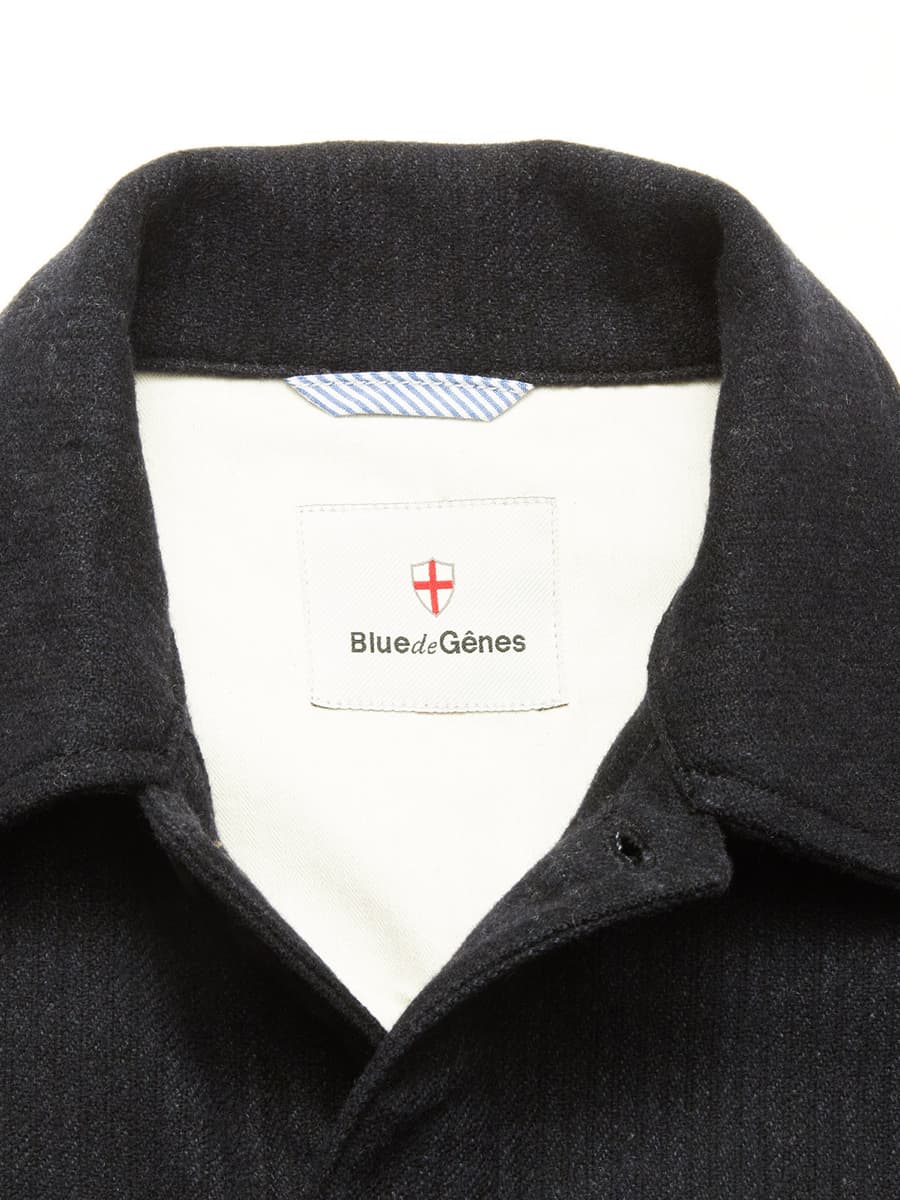 Vincenzo Solid Jacket Navy