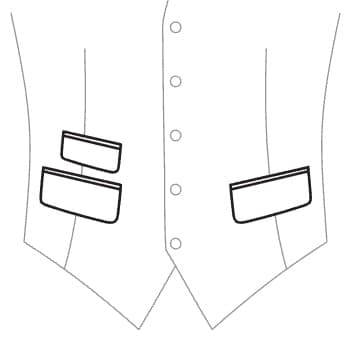 3 Pattentaschen