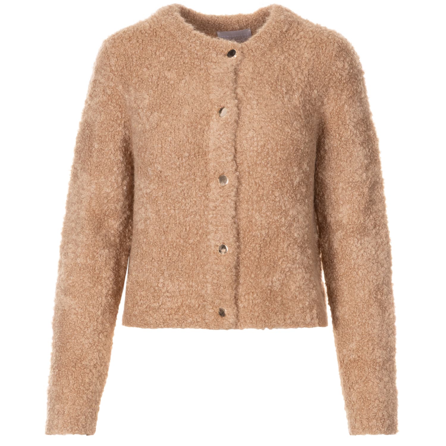 Strickjacke Alpaka-Bouclé
