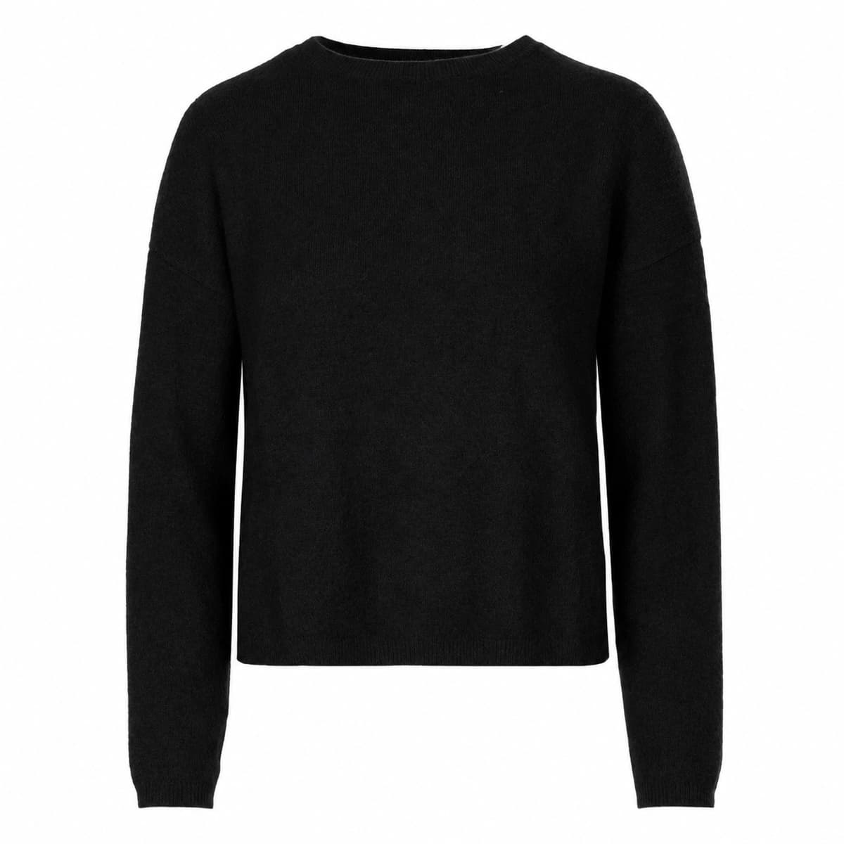 Rundhals Kaschmirpullover