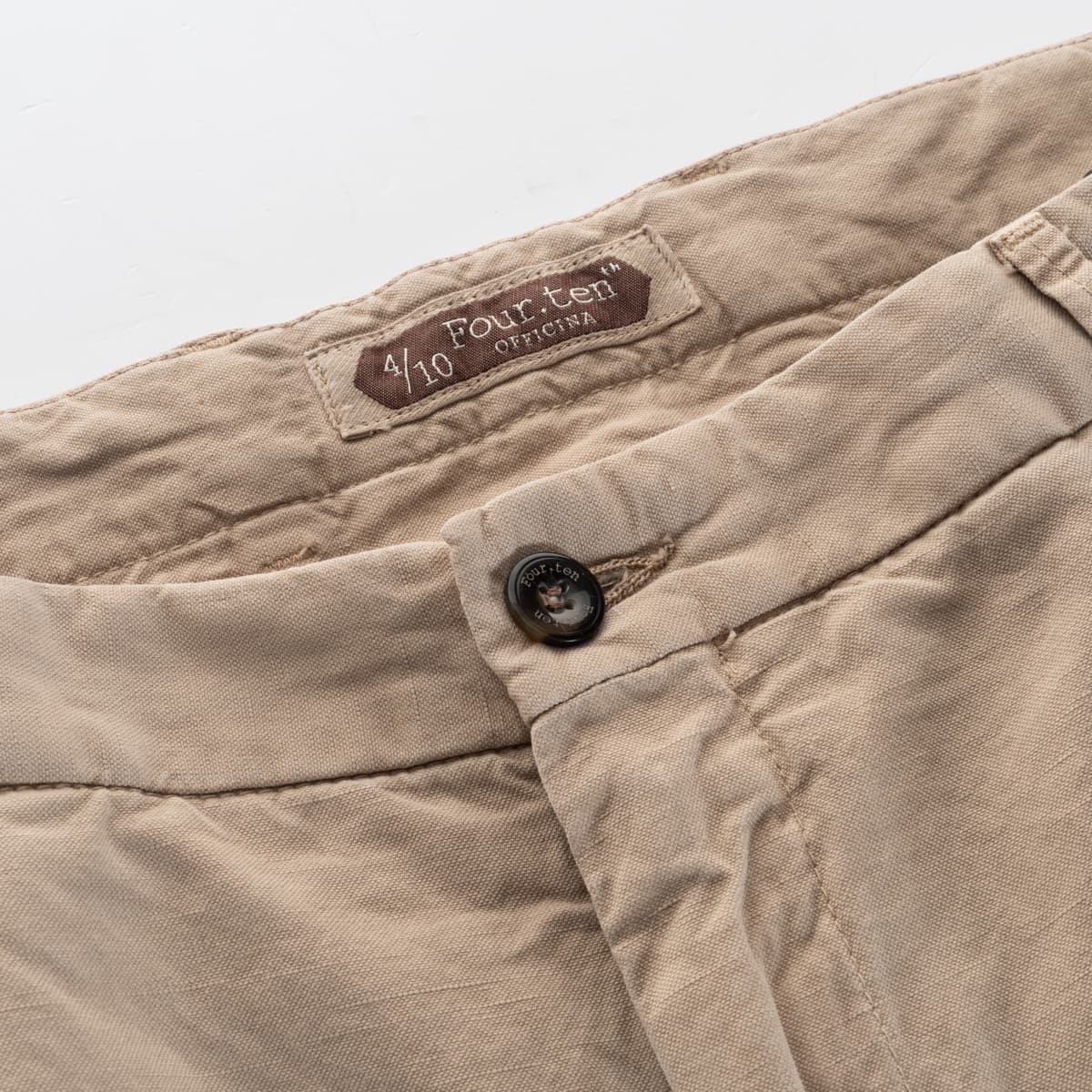 Chino Milano BW-Leinen-Mix