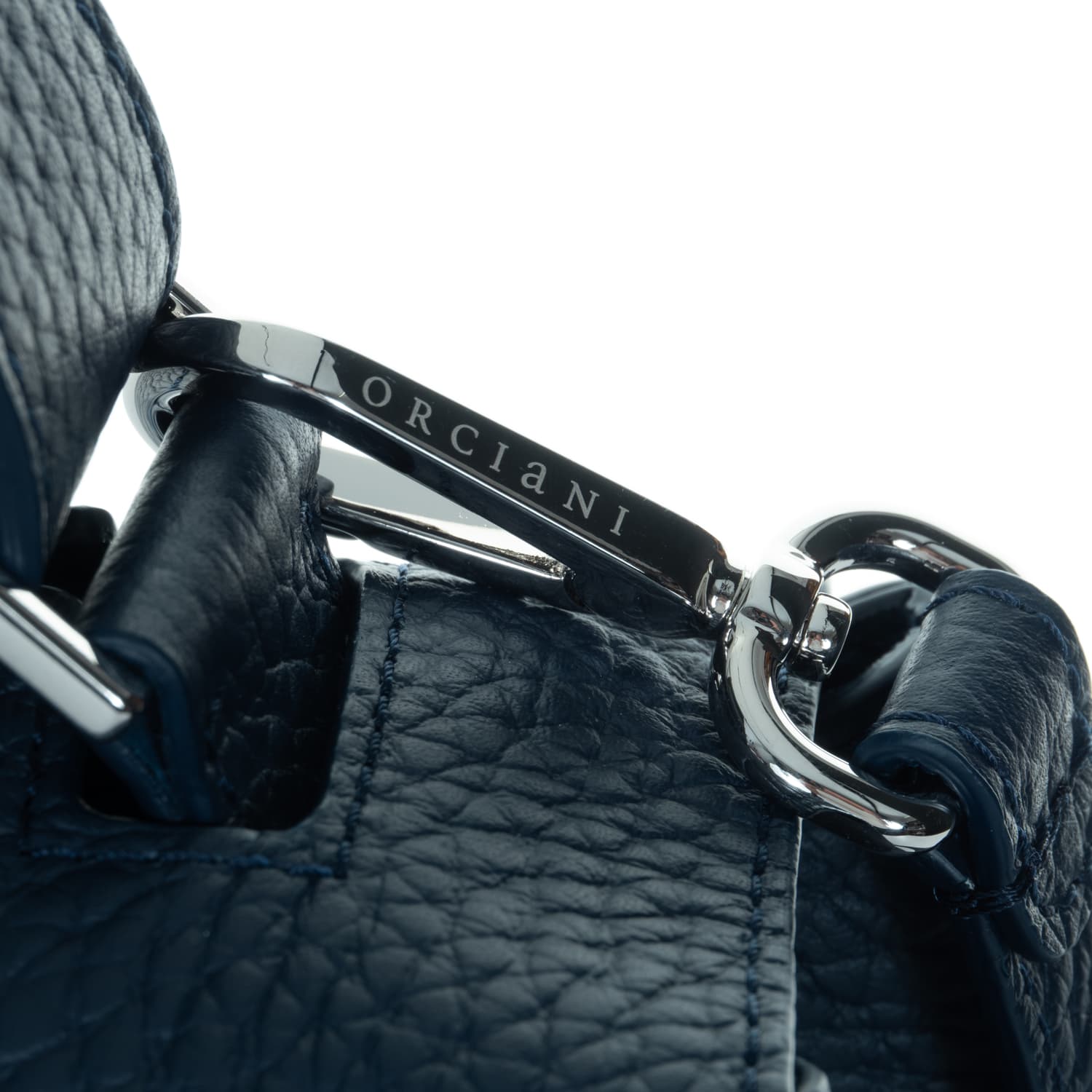 Ledertasche Sveva Dunkelblau