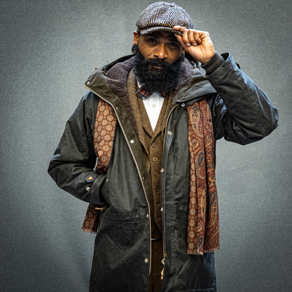 Long Mountain Jacket 7013 WX Chocolate