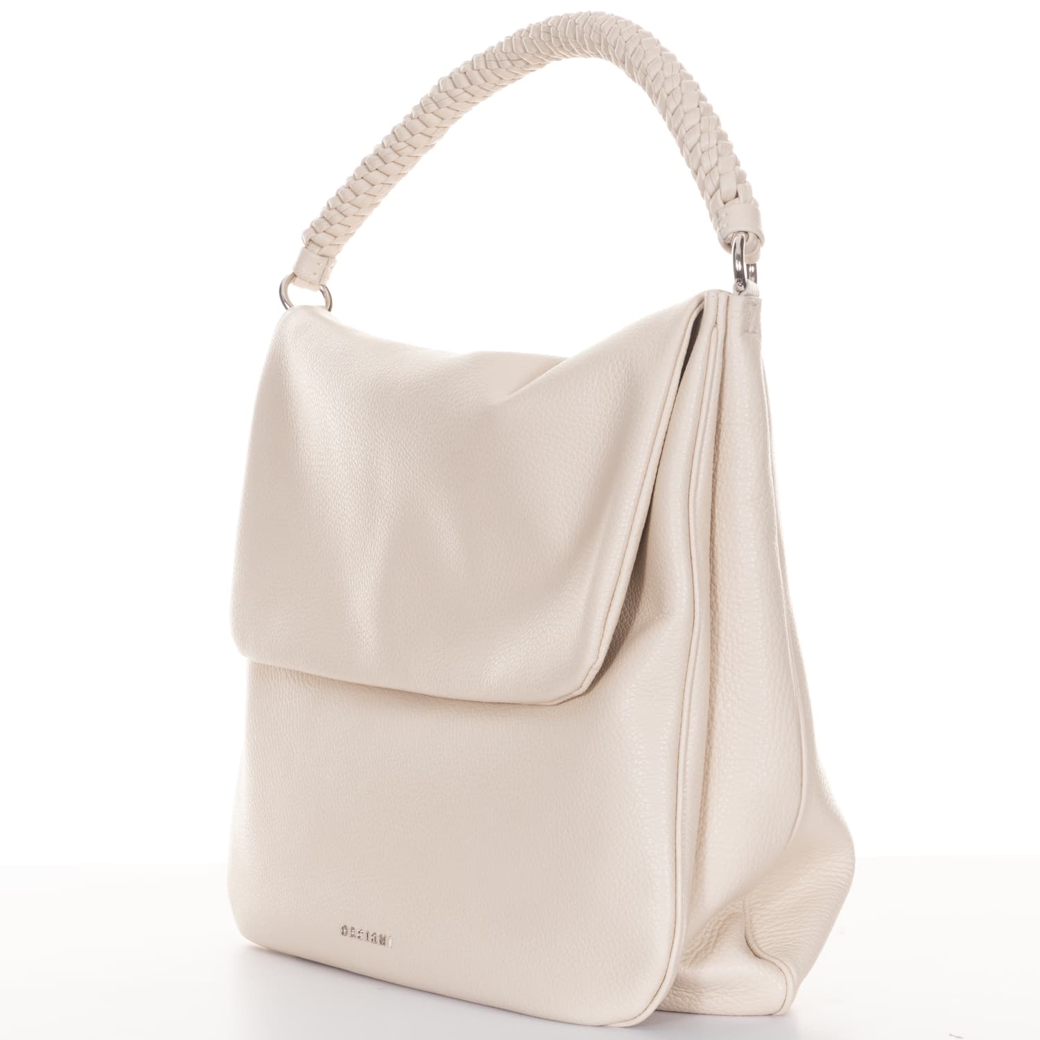 Ledertasche Diana Beige