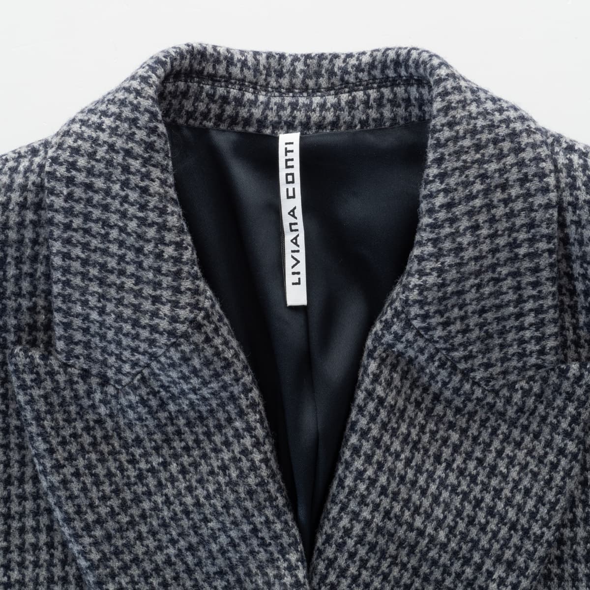 Blazer im Hahnentrittmuster
