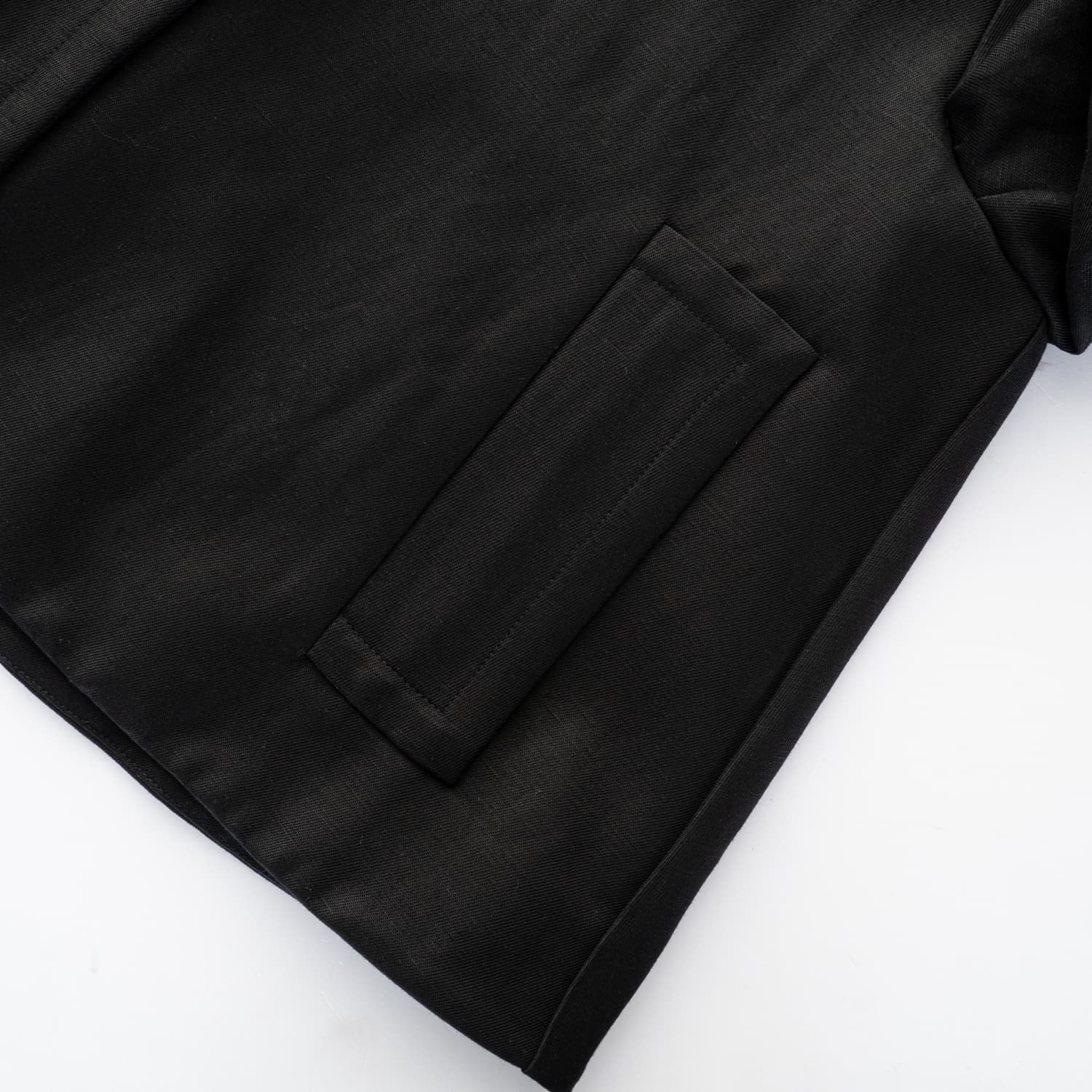 Jacke Boxy-Cut Schwarz