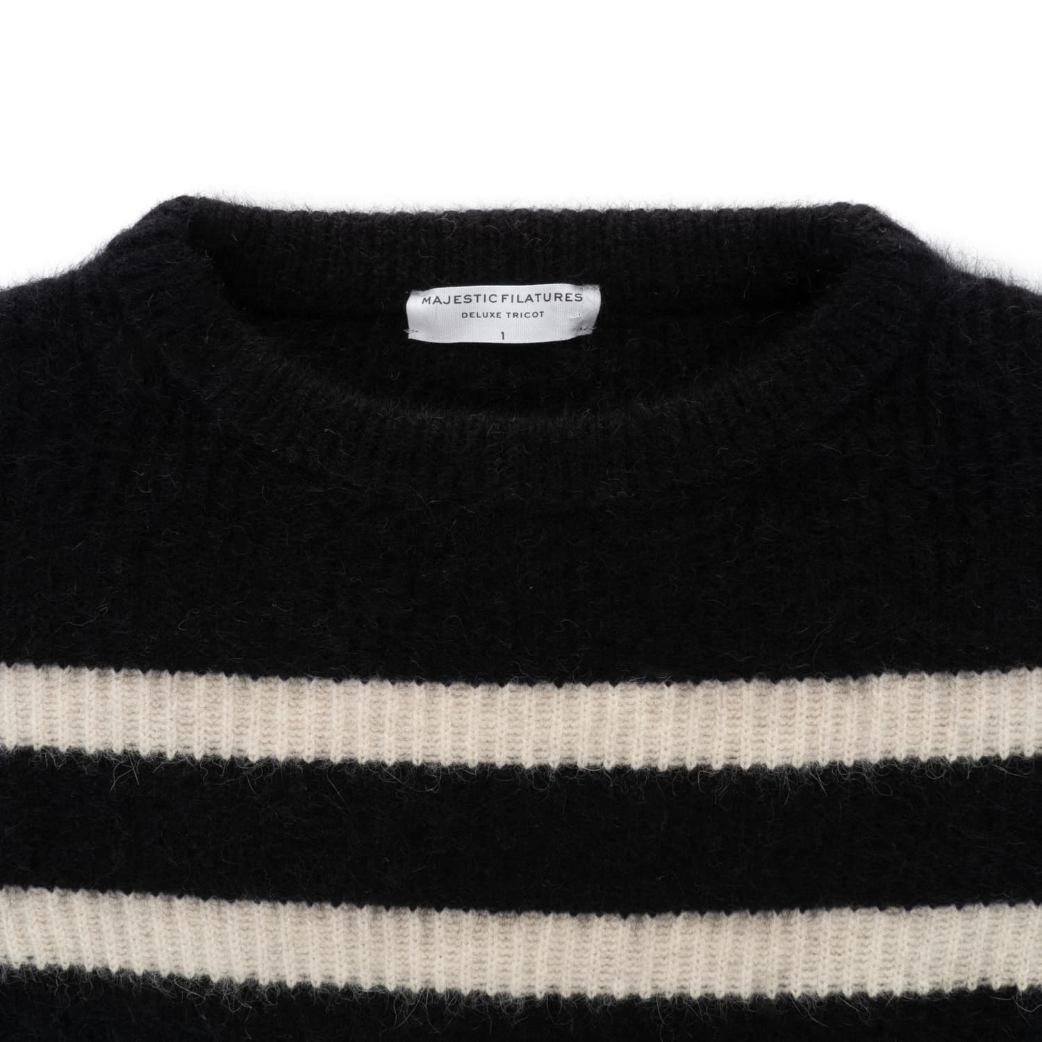 Strickpullover mit Querstreifen-Design