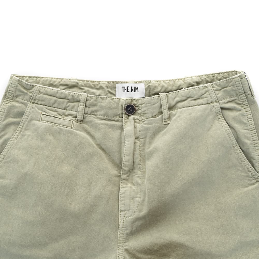 Chino 837 Flat Loose Olive