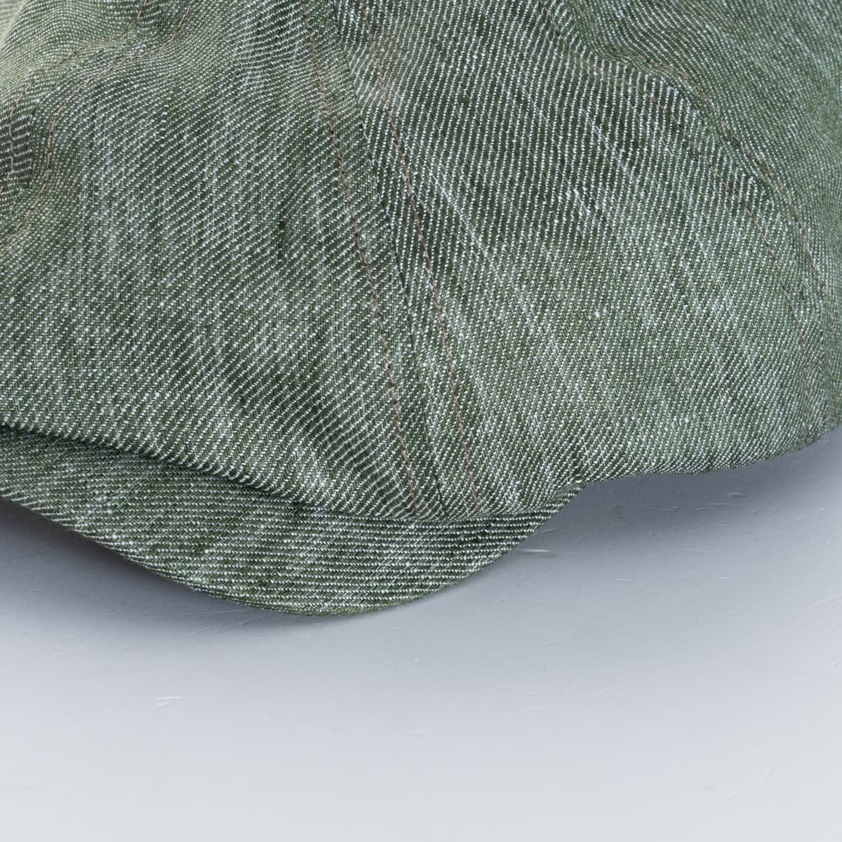 Newsboy Classic Cap Leinen Melange