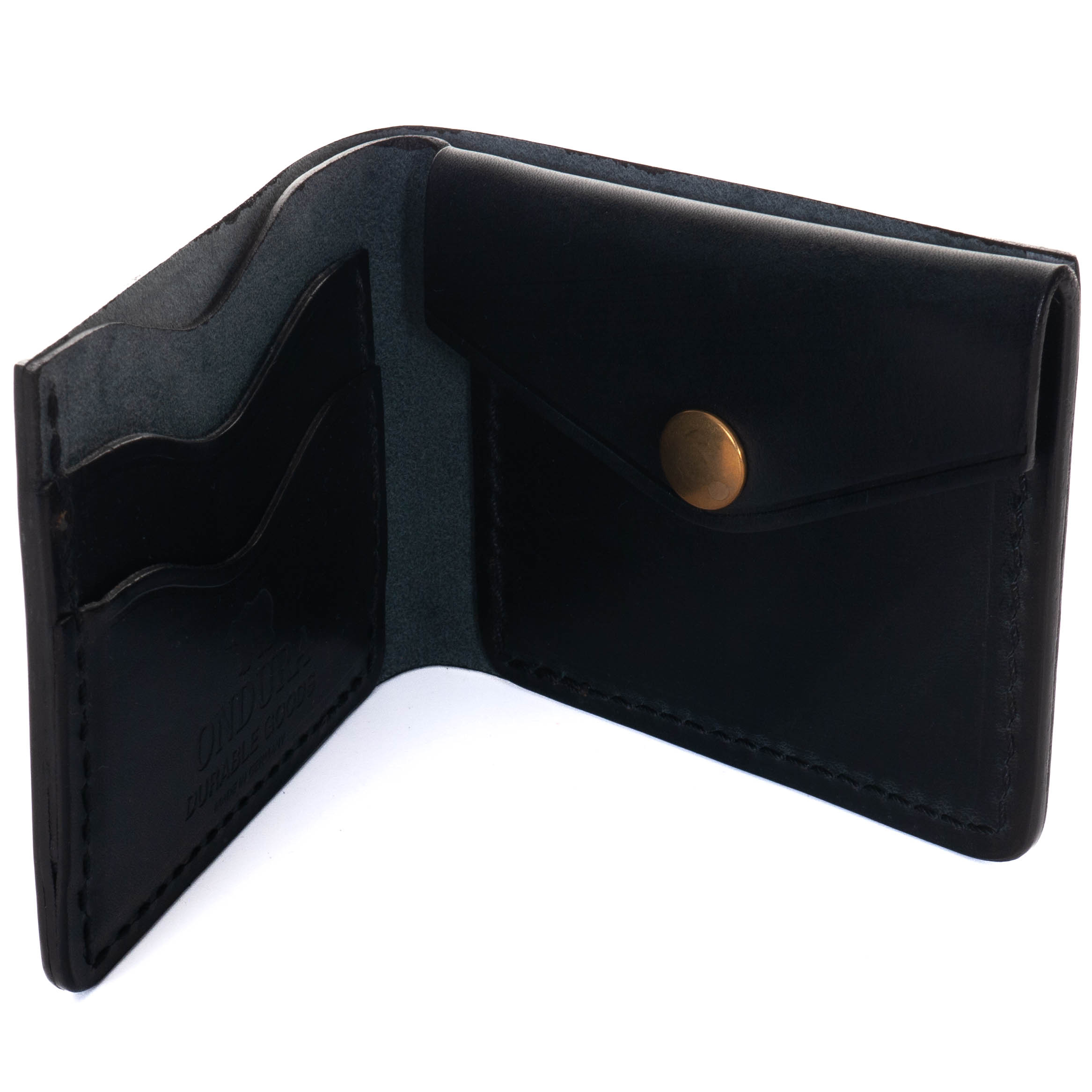 ondura-010-bifold-coin-wallet-black-2-von-2