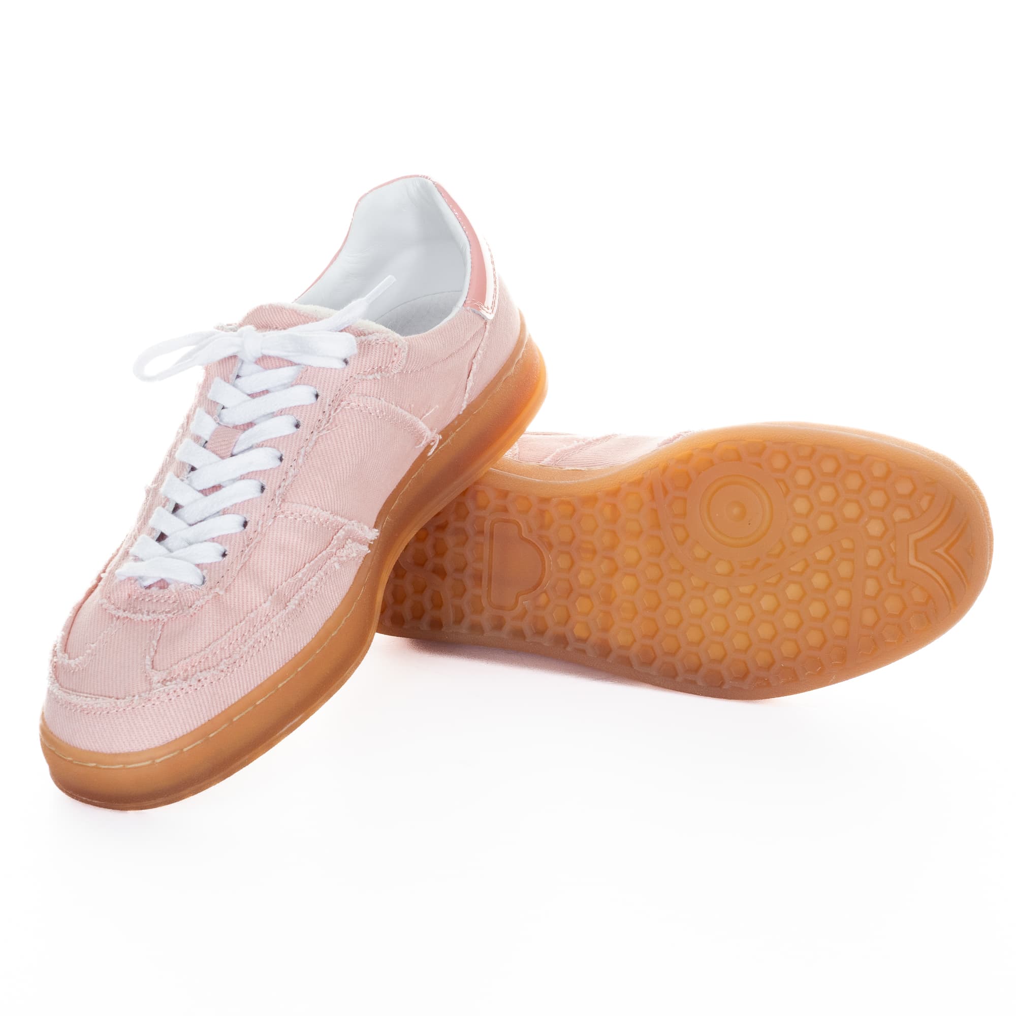 Sneaker Sporty Fringed Pink