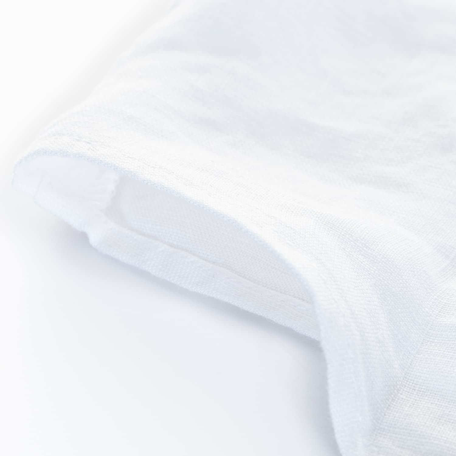 Leinenbluse Weiß Relaxed Fit