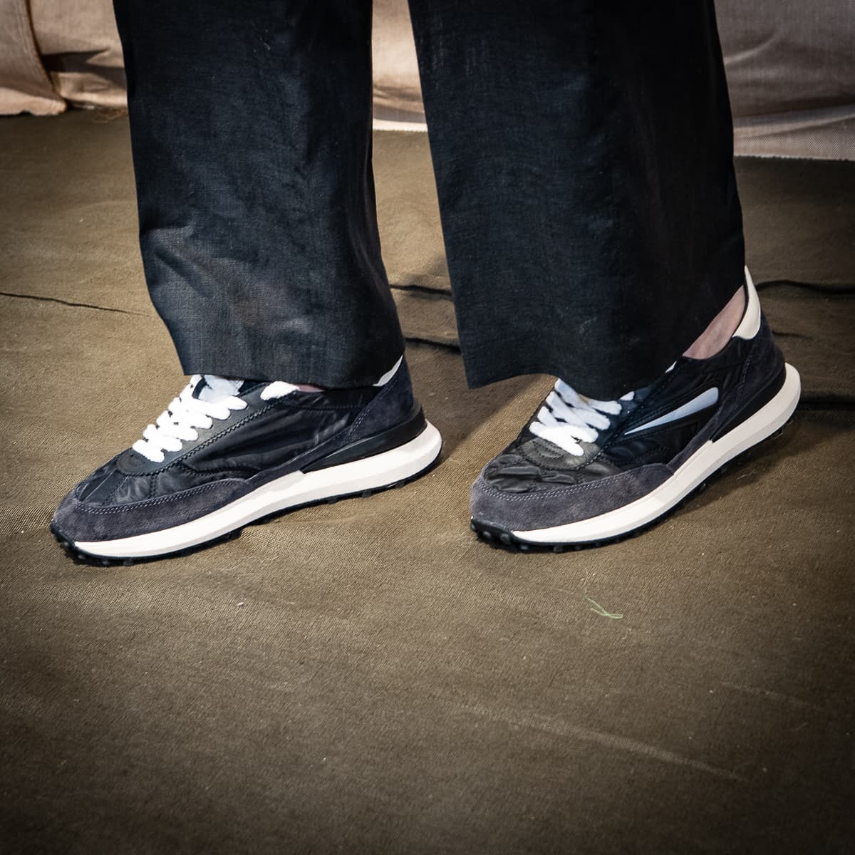 Sneaker Athleta Nylon Black