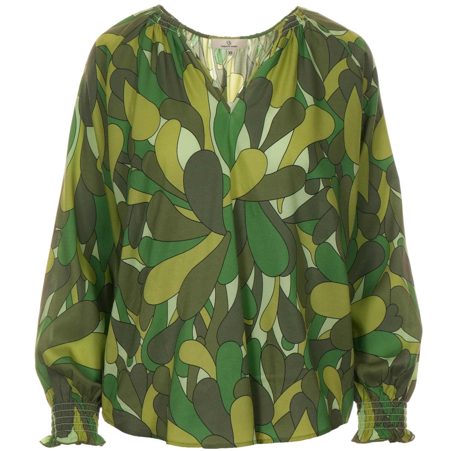 charlotte-sparre-jammy-blouse-2907-cherie-green-1-von-3