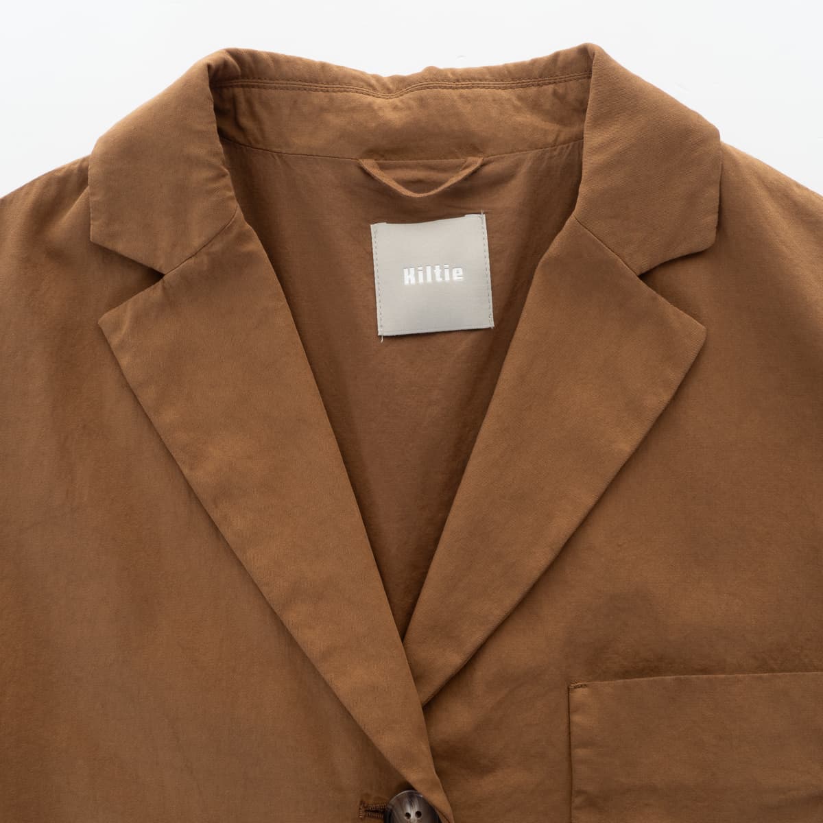 Baumwollblazer Braun