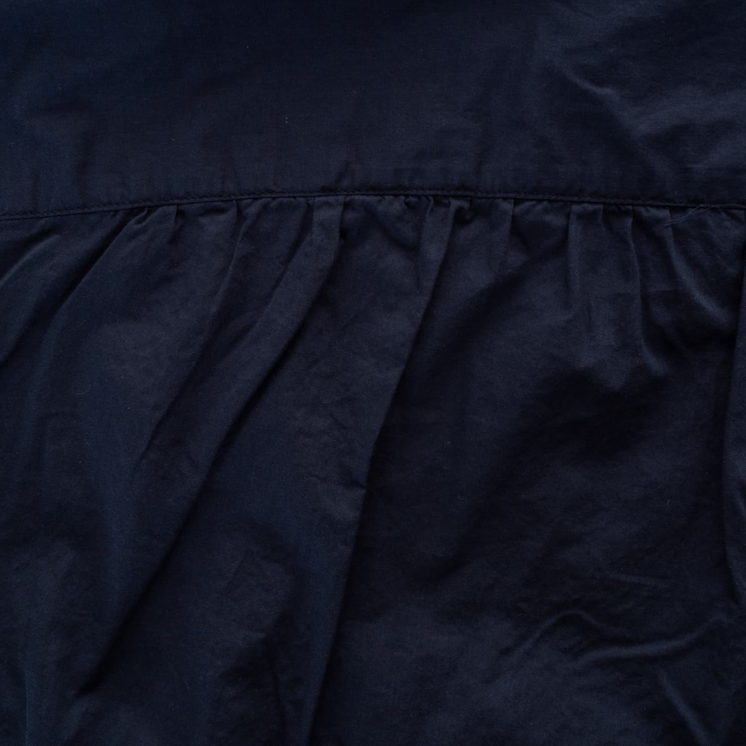 Baumwollbluse Marine