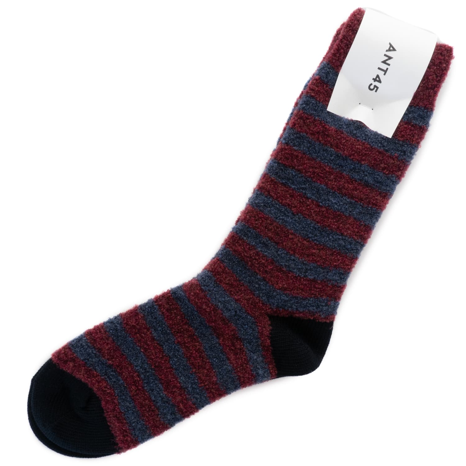 Wollsocken mit Streifen