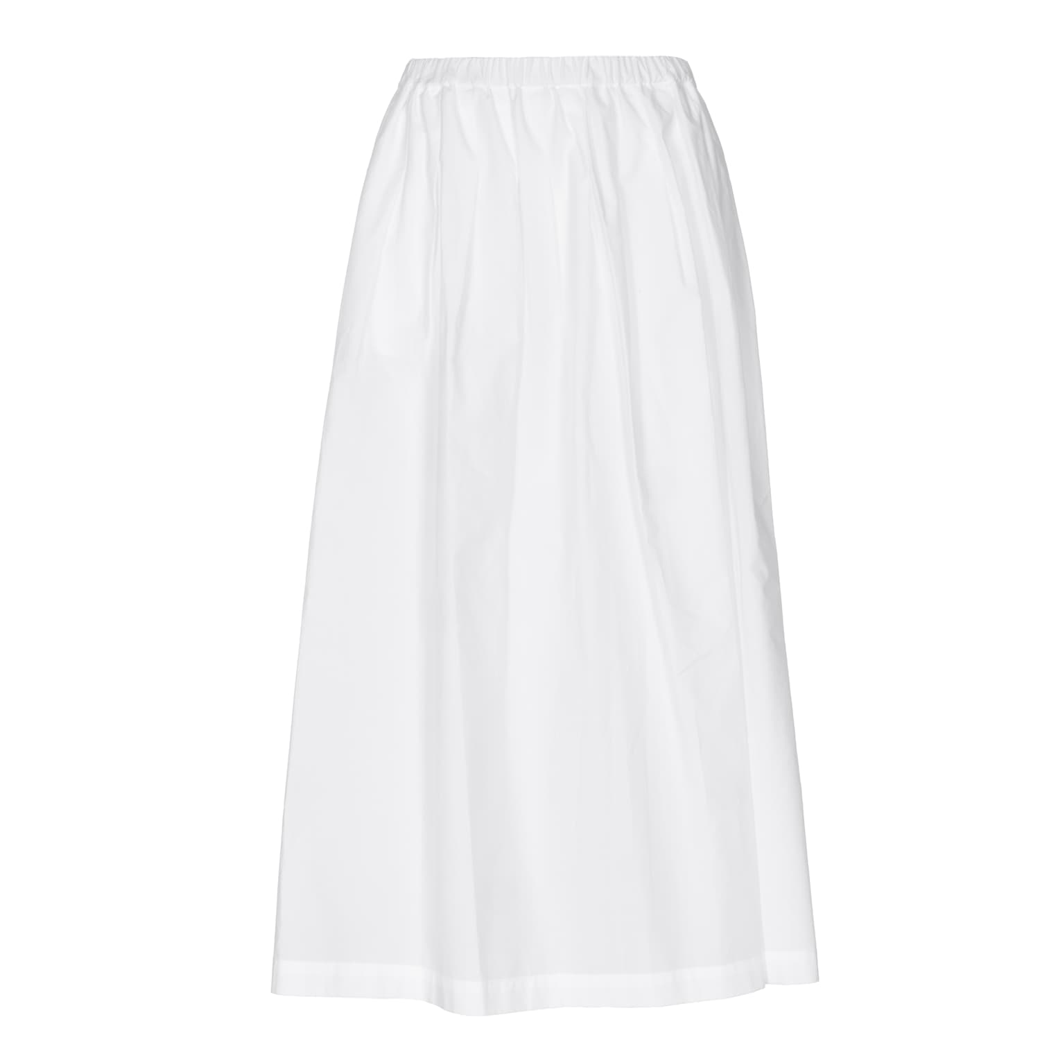 Faltenrock aus Popeline