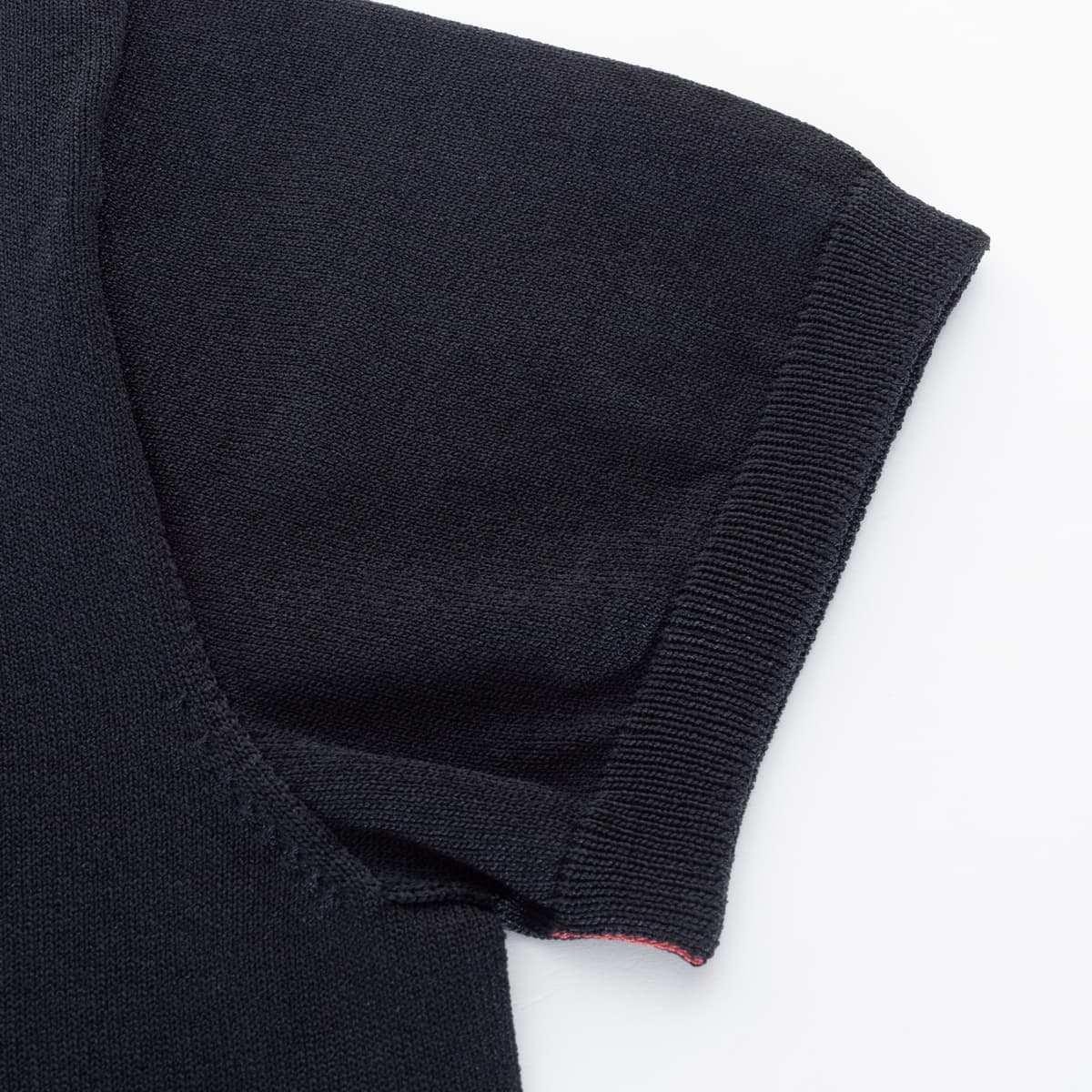 Strick T-Shirt Marine