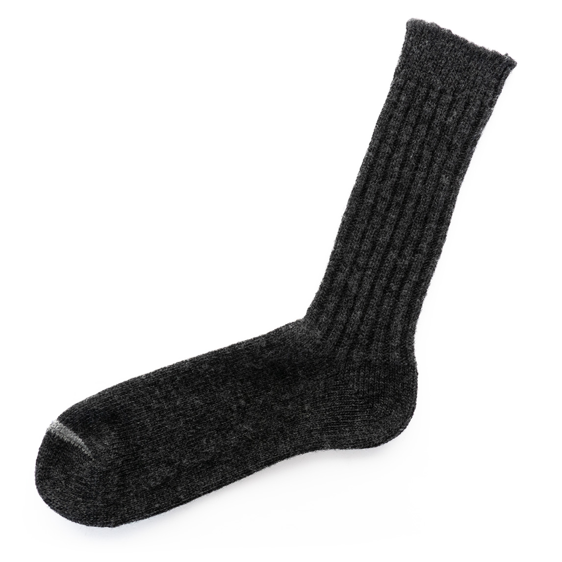 nishiguchi-nk0123-wool-ribbed-socks-charcoal nishiguchi-nk0123-wool-ribbed-socks-charcoal