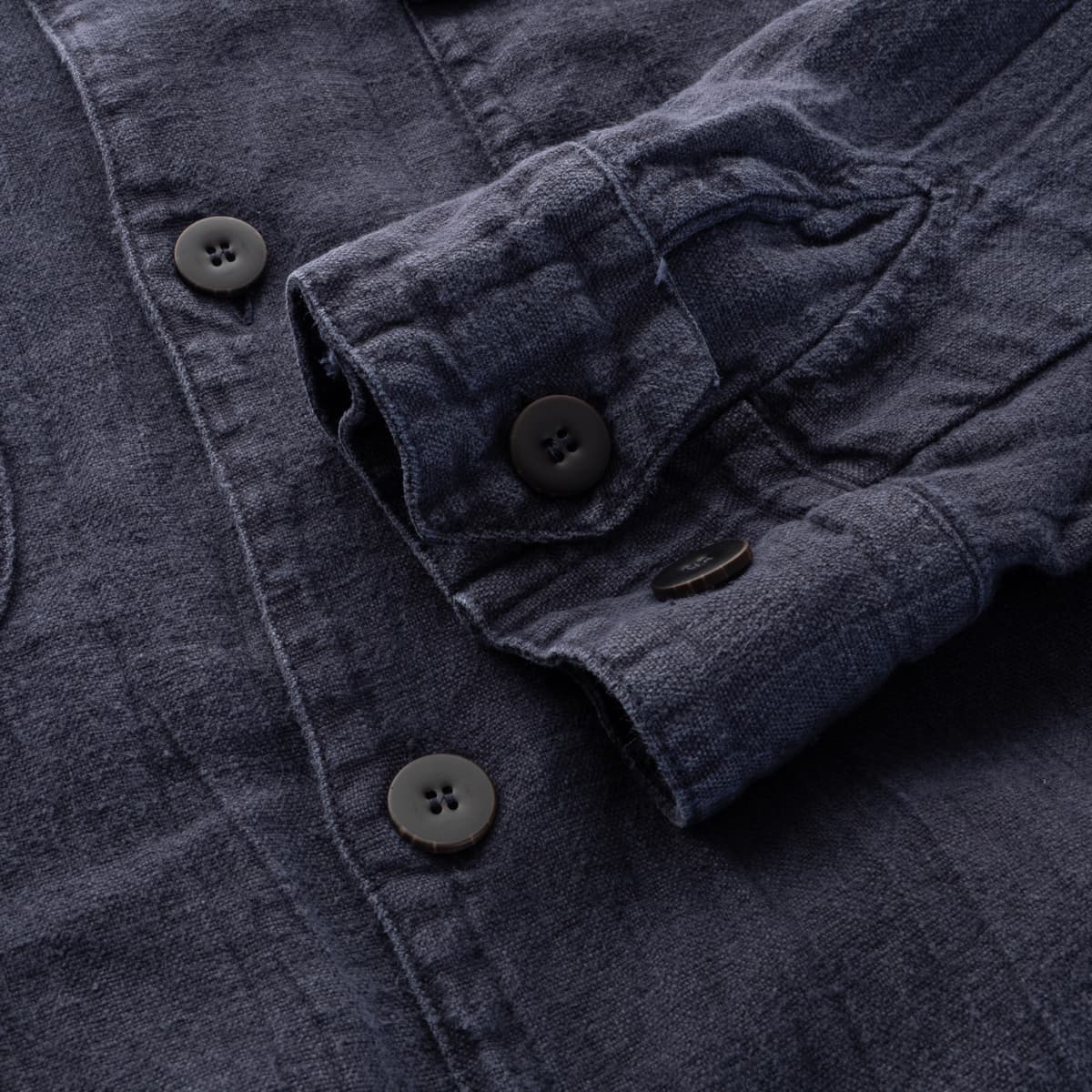 Leinen Overshirt Ralf Marine
