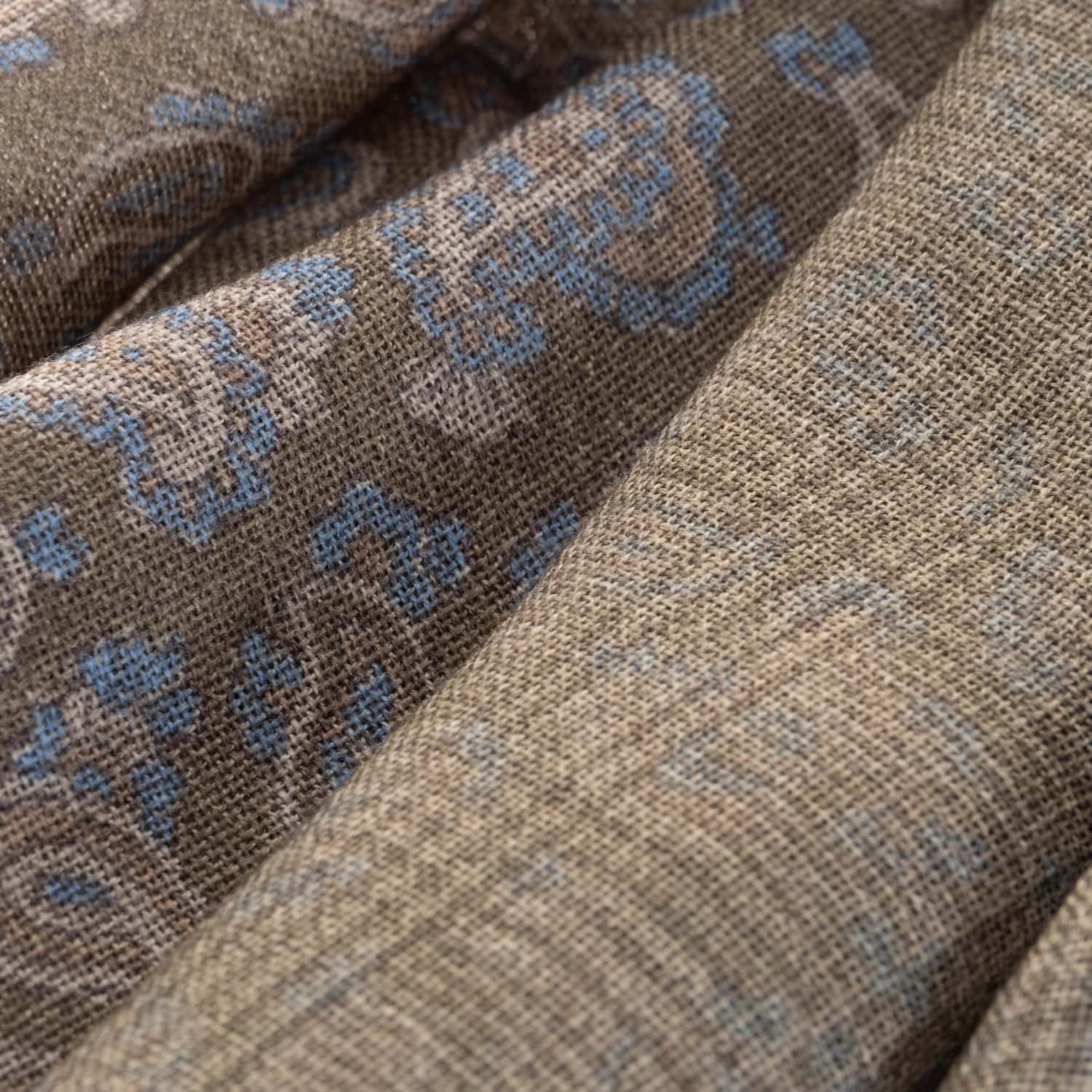 Schal Oliv Paisley