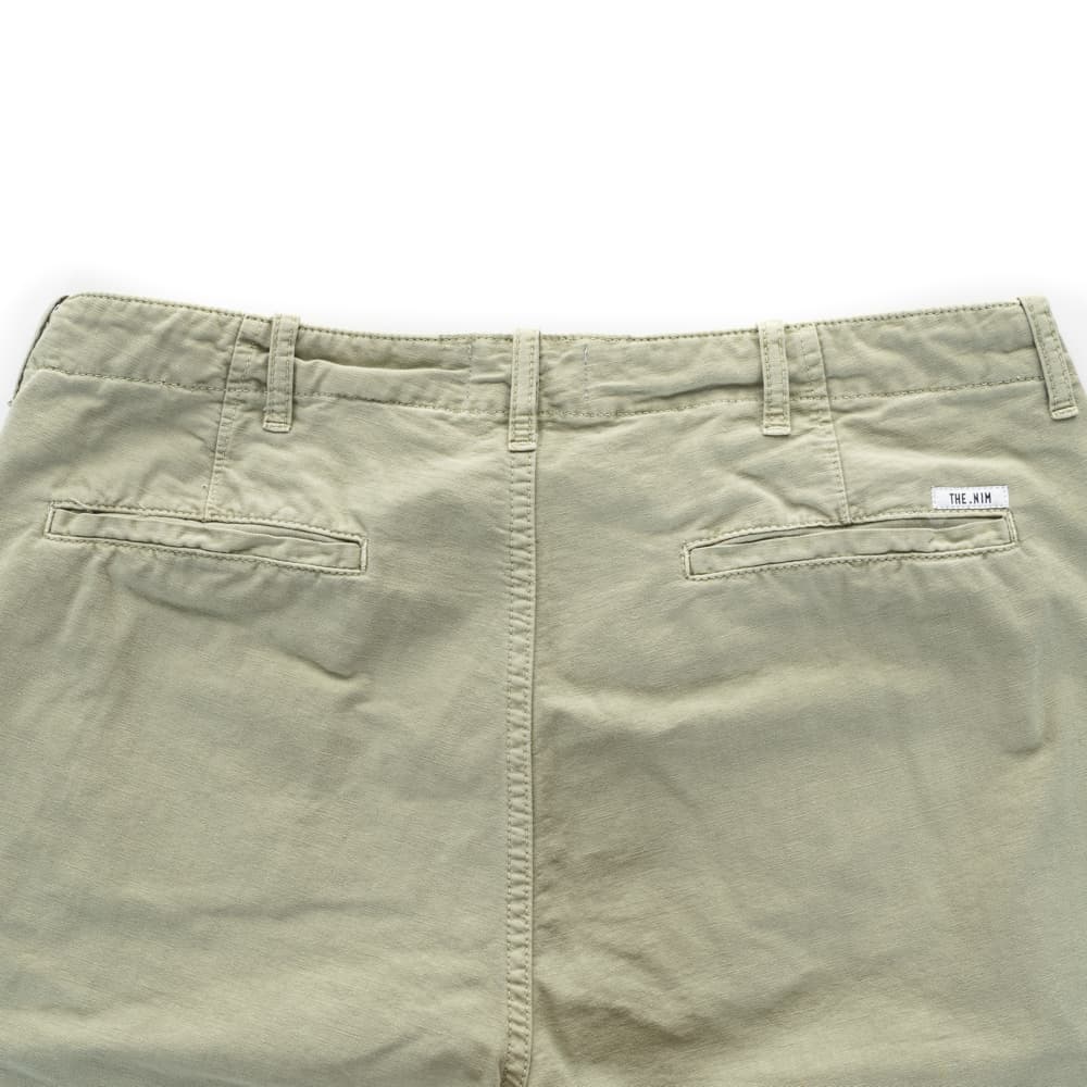 Chino 837 Flat Loose Olive