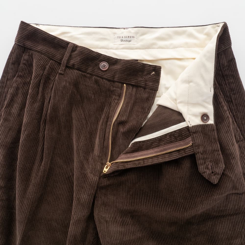 Cordhose Damasco Dunkelbraun