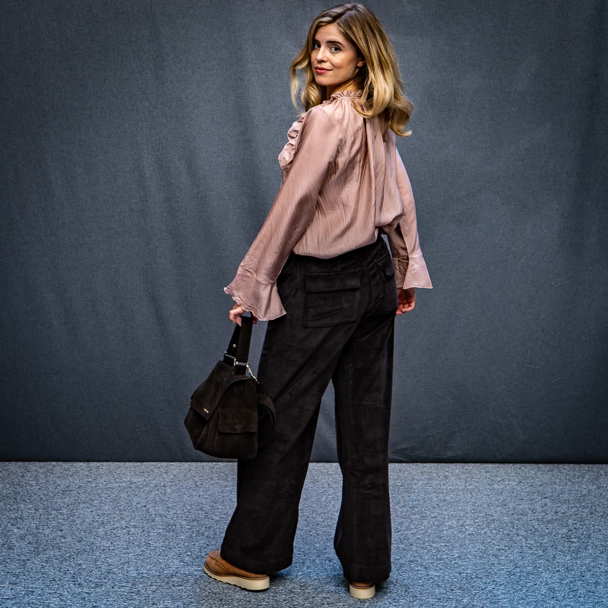 Wide-Leg Cordhose Enilou
