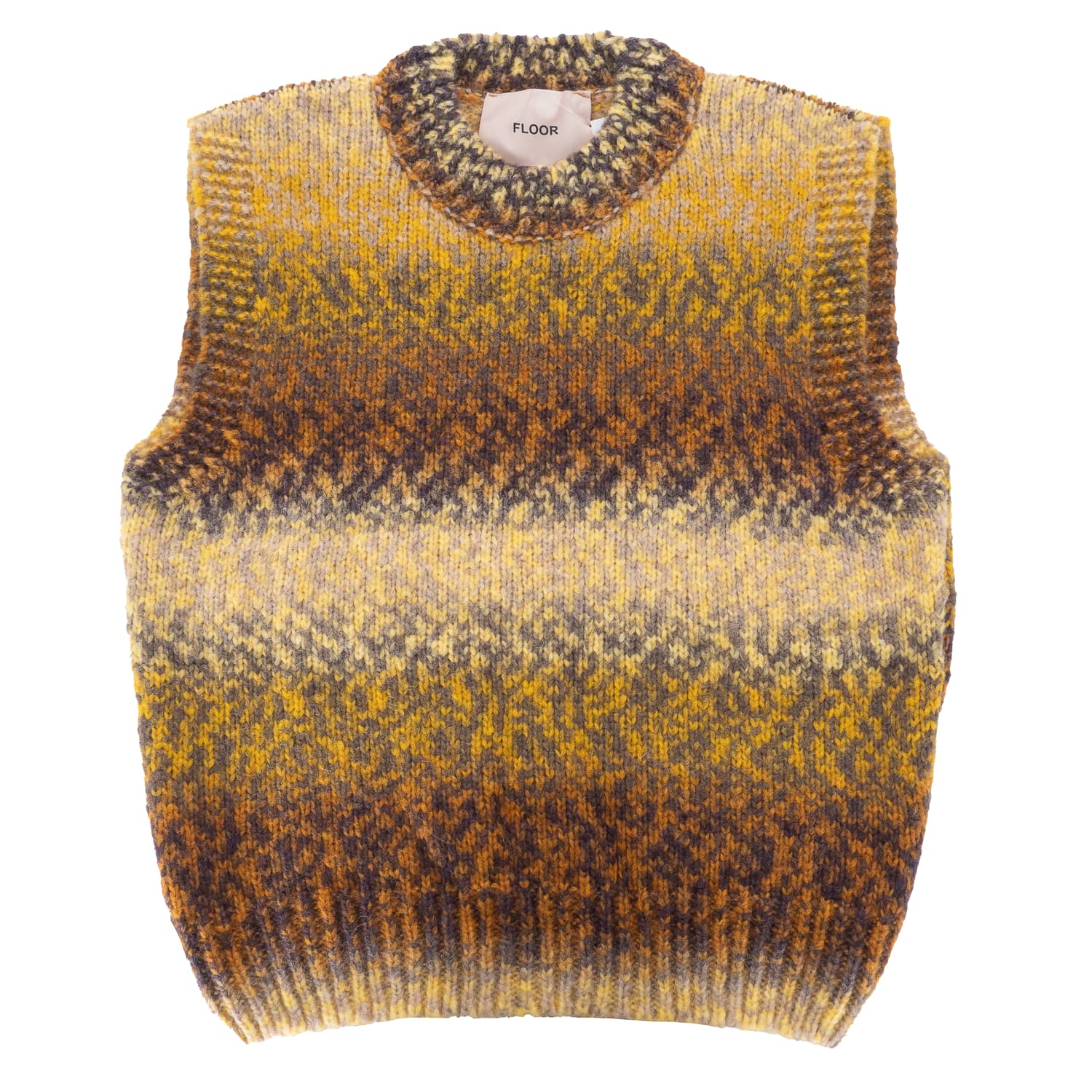Jacquard Strickweste