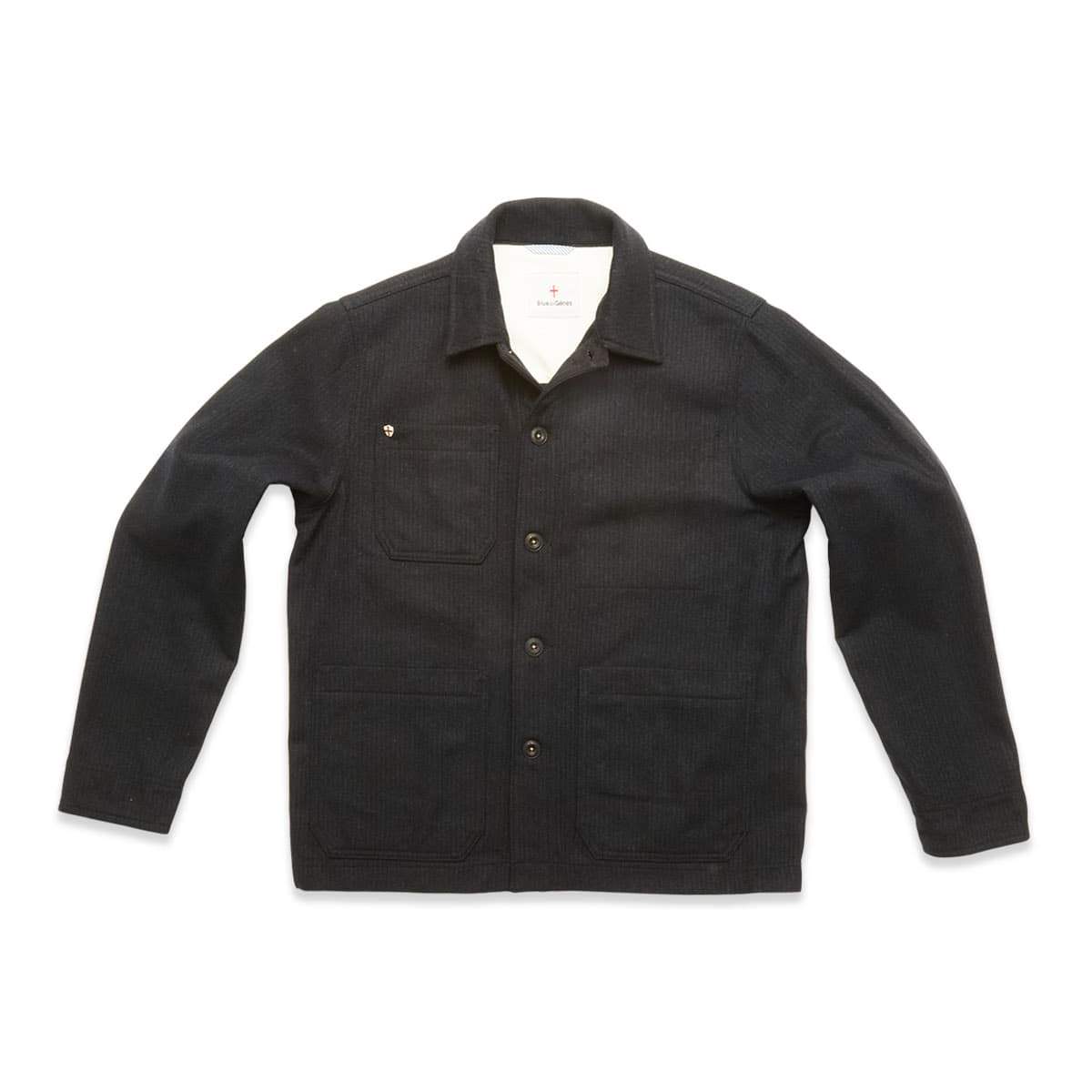 Vincenzo Solid Jacket Navy