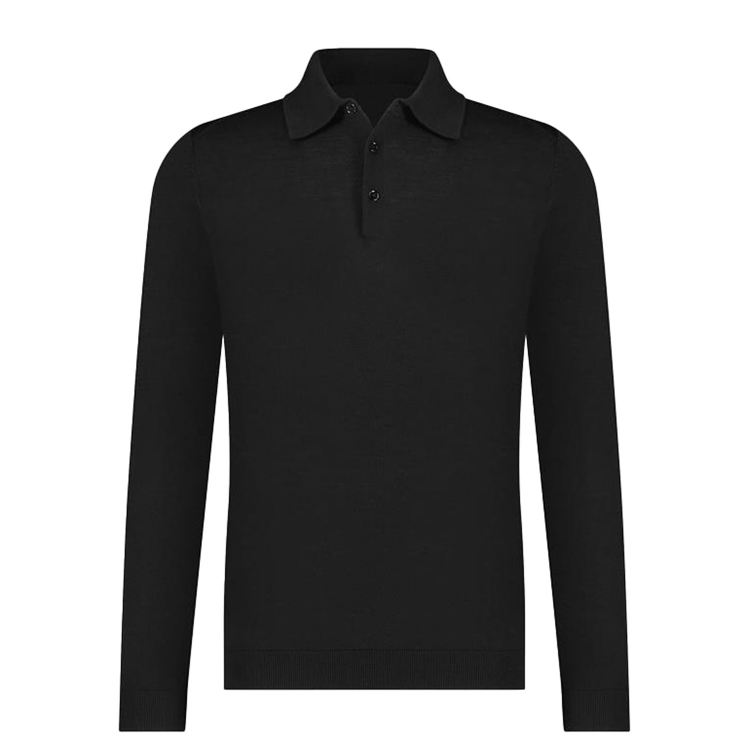 Polo Long Sleeve Porto Merinowolle
