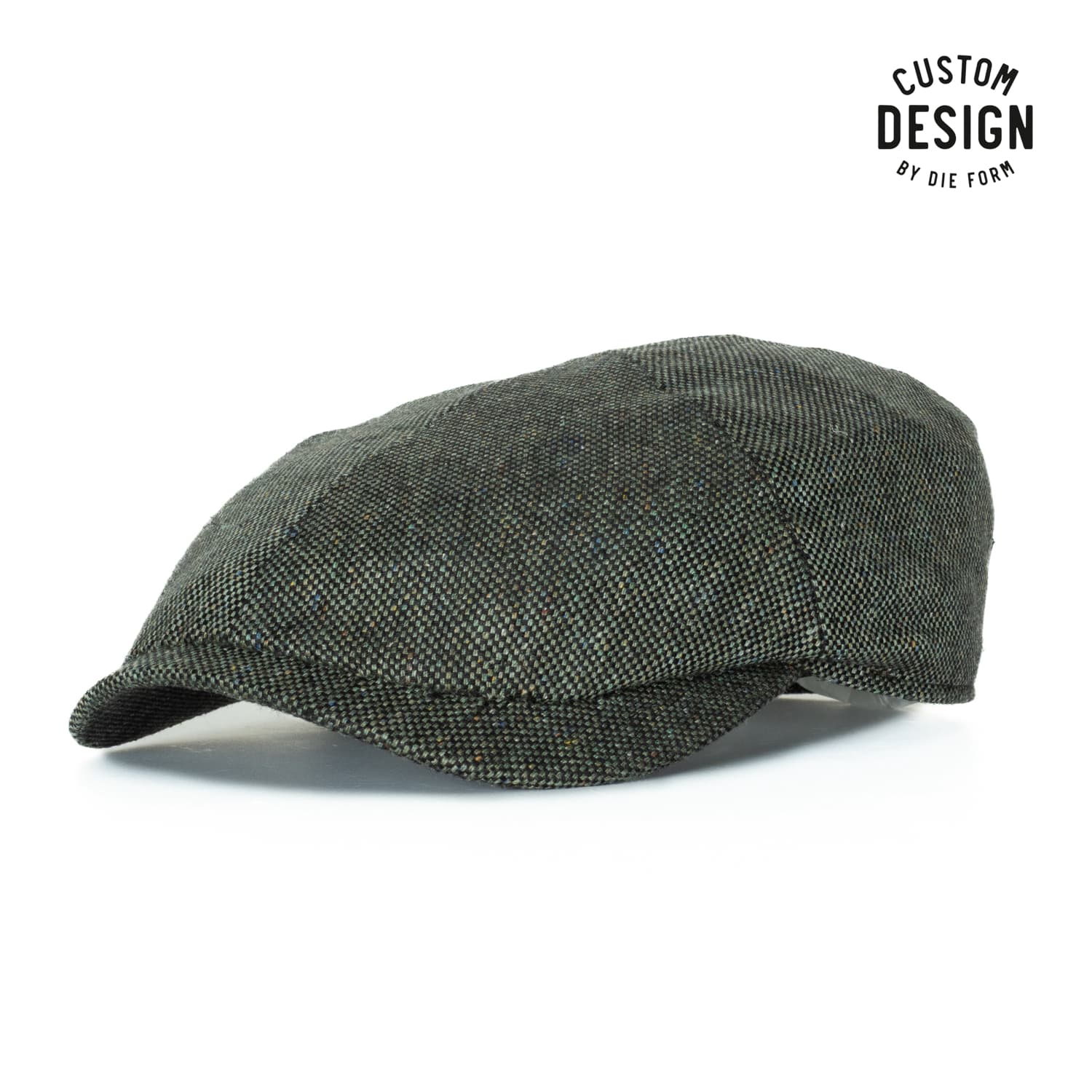 Newsboy Slim Cap Seide Grün