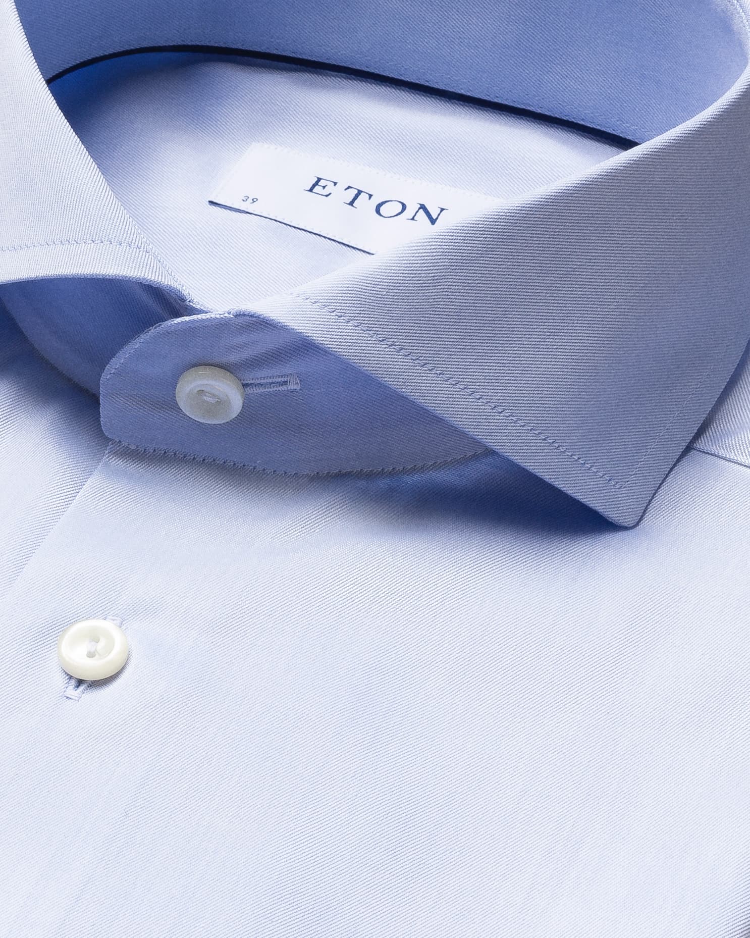 Signature Twill-Hemd mit Haifischkragen