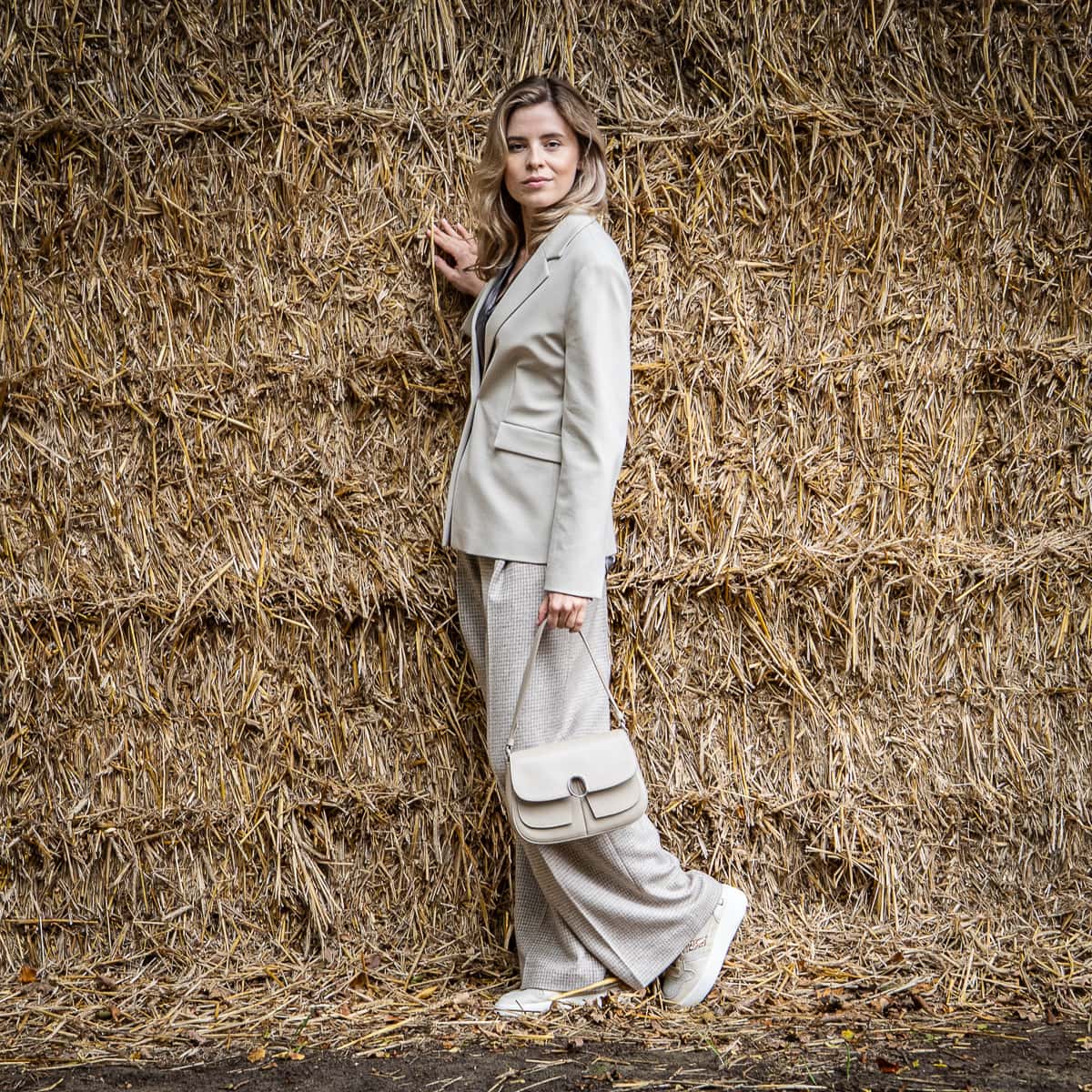 Moderner Ein-Knopf-Blazer