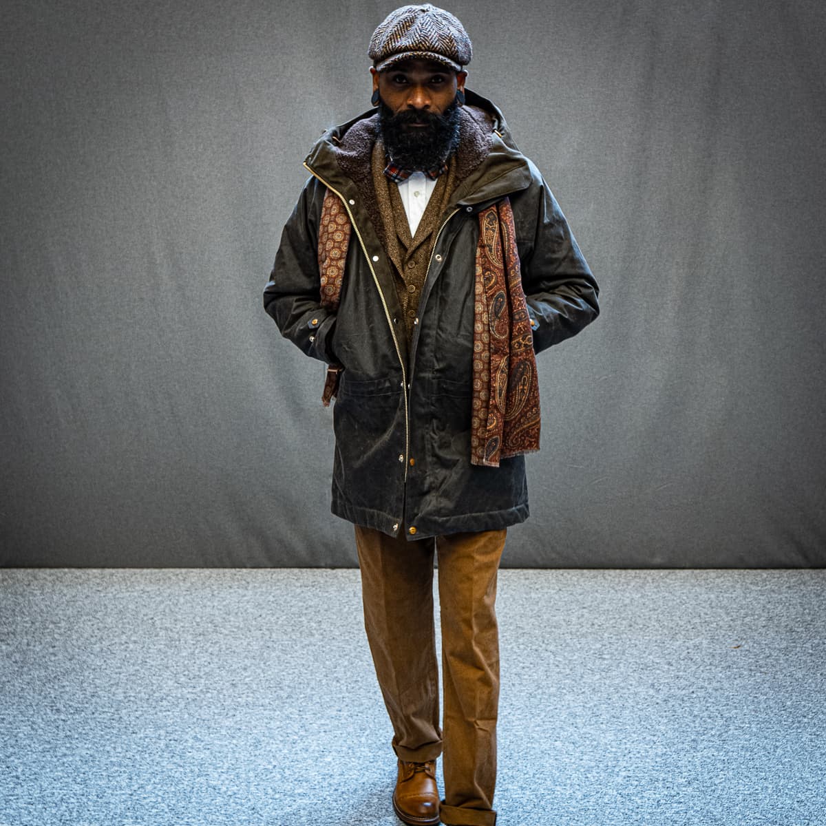 Long Mountain Jacket 7013 WX Chocolate