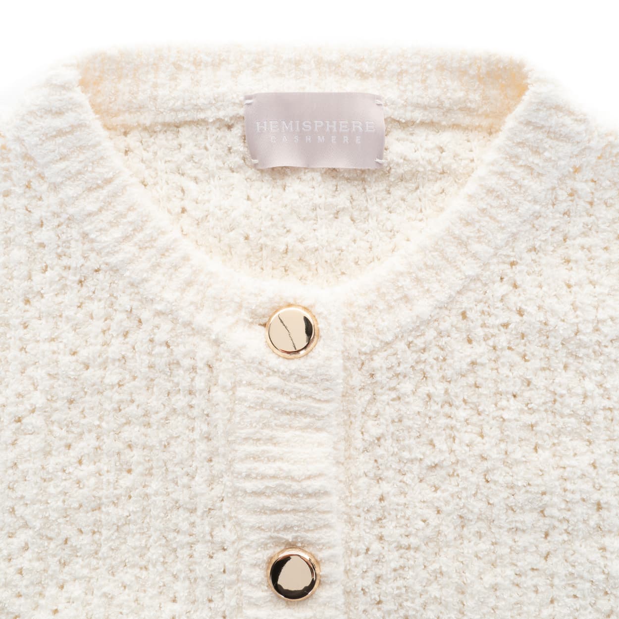 Strickjacke aus Baumwoll-Kaschmir