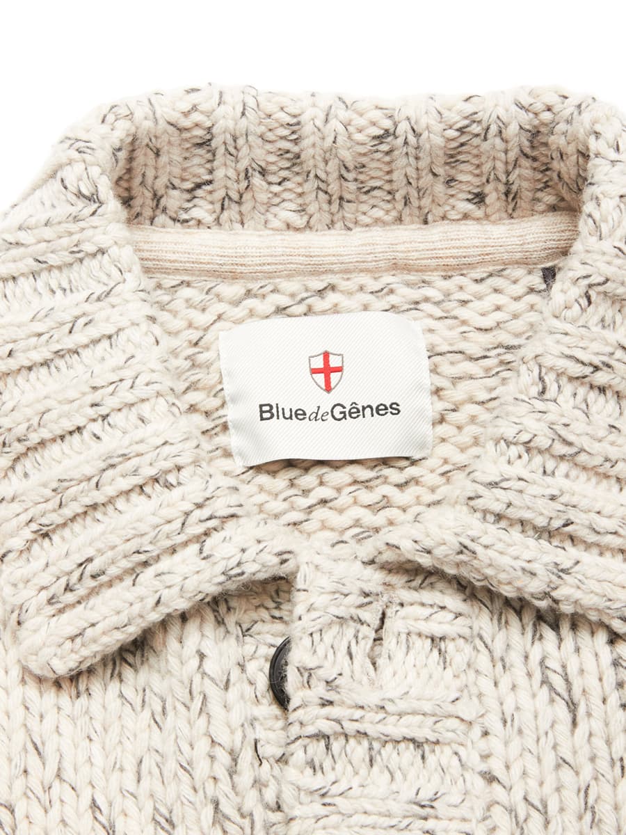 Sakura Knit Cardigan Stone