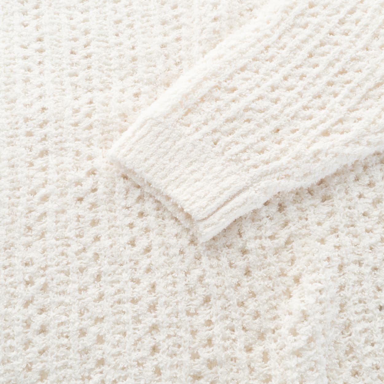 Strickpullover in Weiß