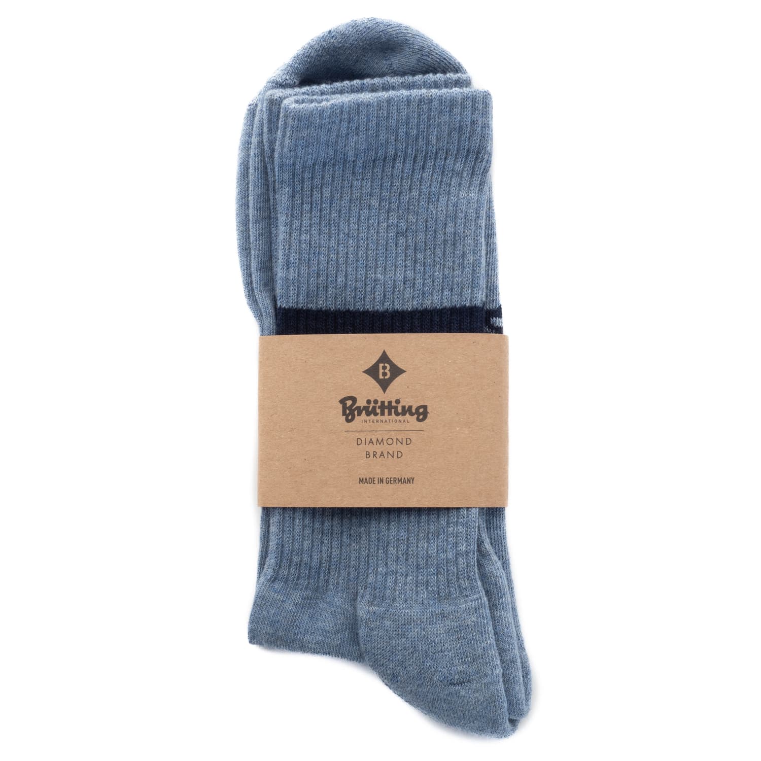 brutting-sport-socks-921003-1060-jeansblau-mit-ringel-1-von-2