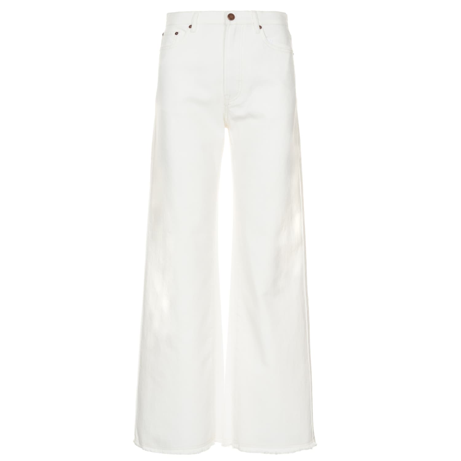 Wide Leg Jeans Offwhite