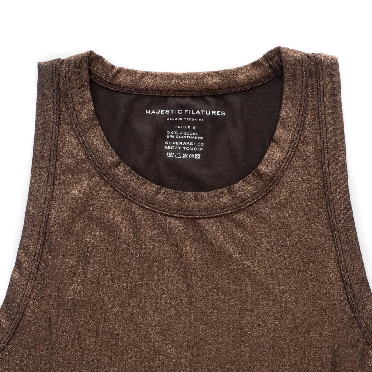 Schimmerndes Jersey-Top