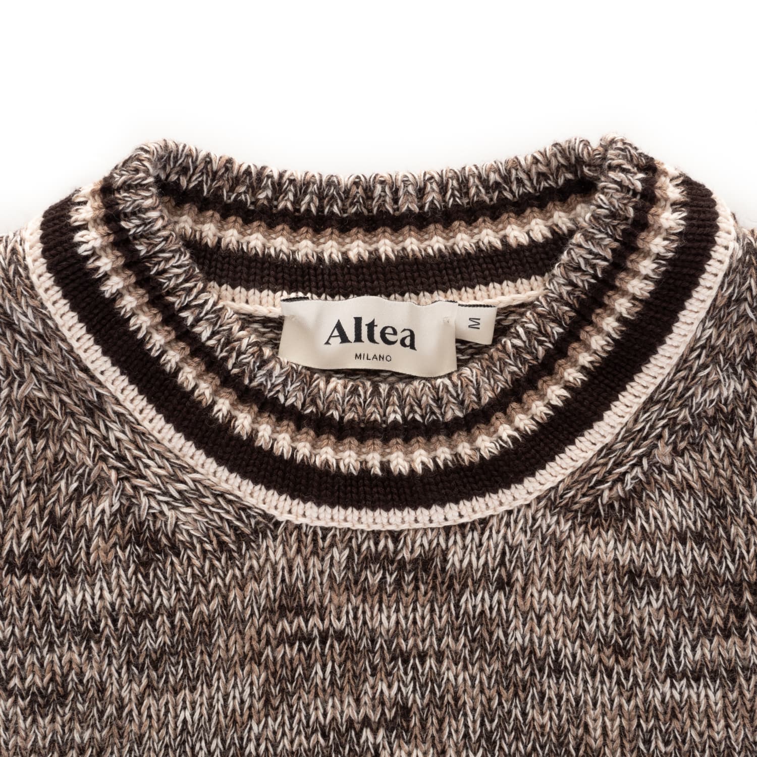 Mouline Pullover Braun
