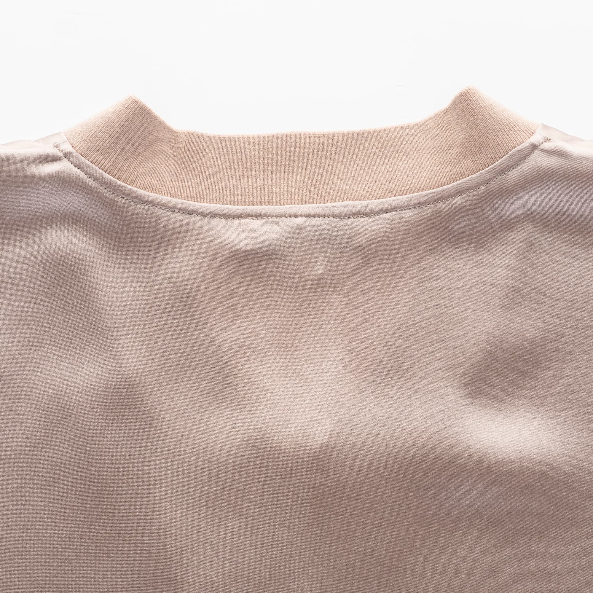 Seidenbluse Taupe 3421