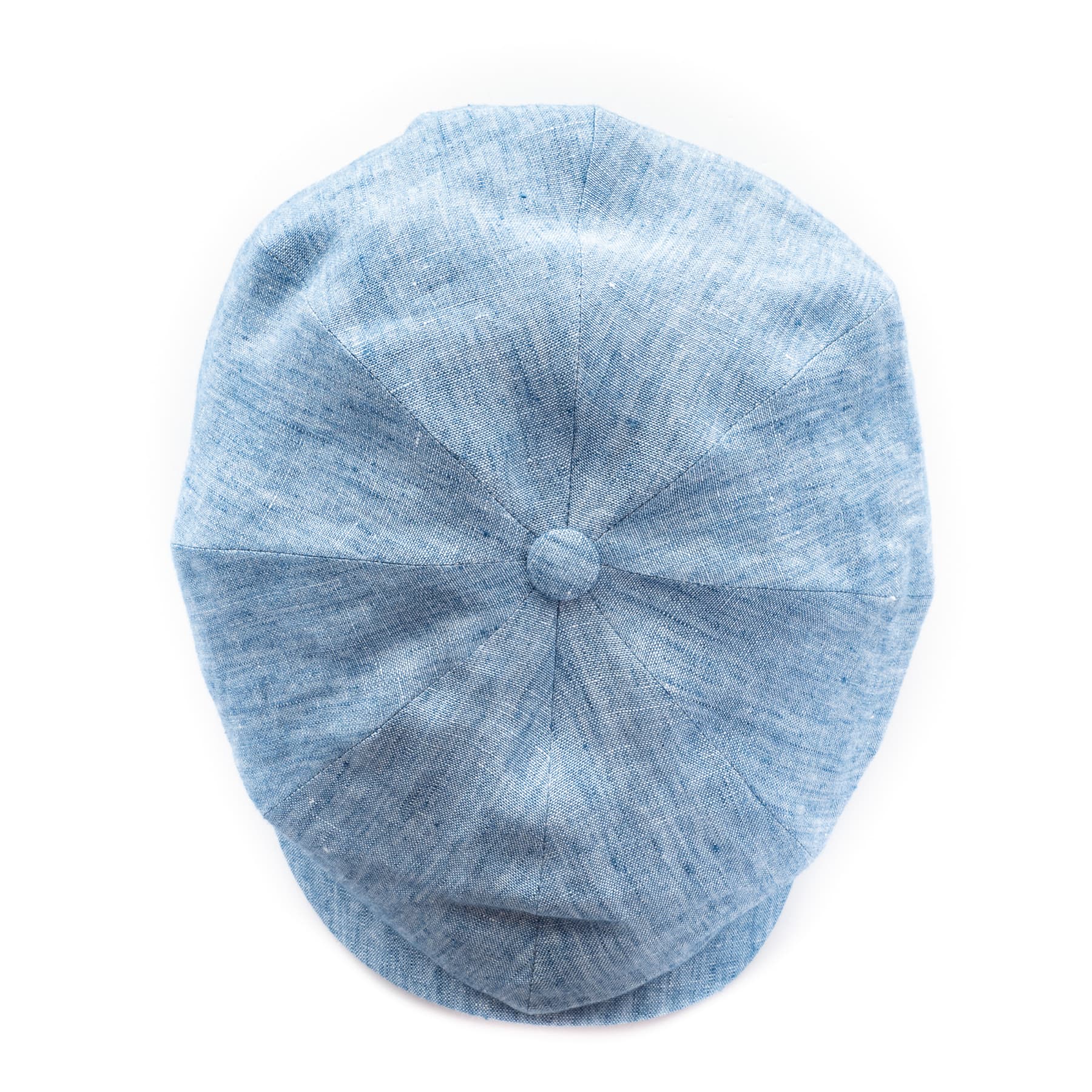Newsboy Classic Cap Leinen Light Blue