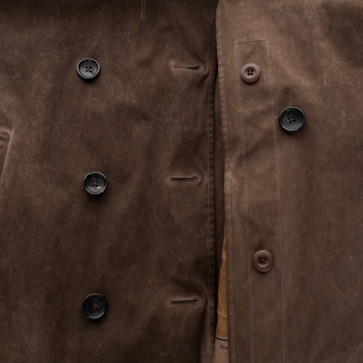 Pea Coat Terra Di Siena